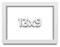 Photo Size Minimalist Shadow Box White Picture Frame - UV Acrylic, Backing, Hanging Hardware